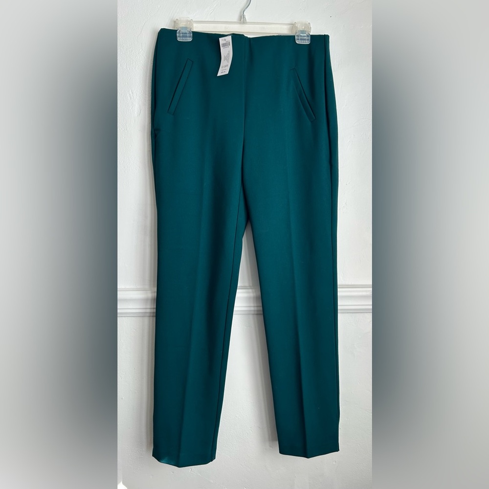 Chico’s So Slimming 360 Juliet Side Vent Ankle Pant in Jasper Size 0.5 Reg NWT